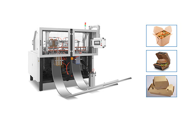 ماكينة تشكيل أطباق ورقية بمسارين ذات سرعة عالية